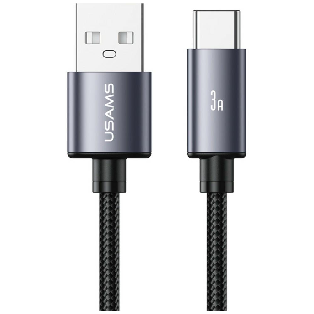 Kabelis USAMS U91 18W USB-C skirtas USB-A 1m tarnish aprašymas - Prekės nuotrauka