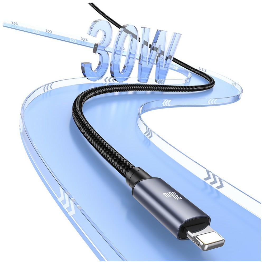 Kabelis USAMS U91 30W USB-C į Lightning 1m tarnish aprašymas - Prekės nuotrauka