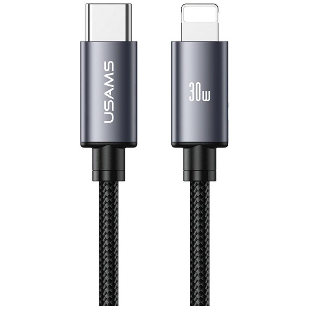 Kabelis USAMS U91 30W USB-C į Lightning 1m tarnish aprašymas - Prekės nuotrauka
