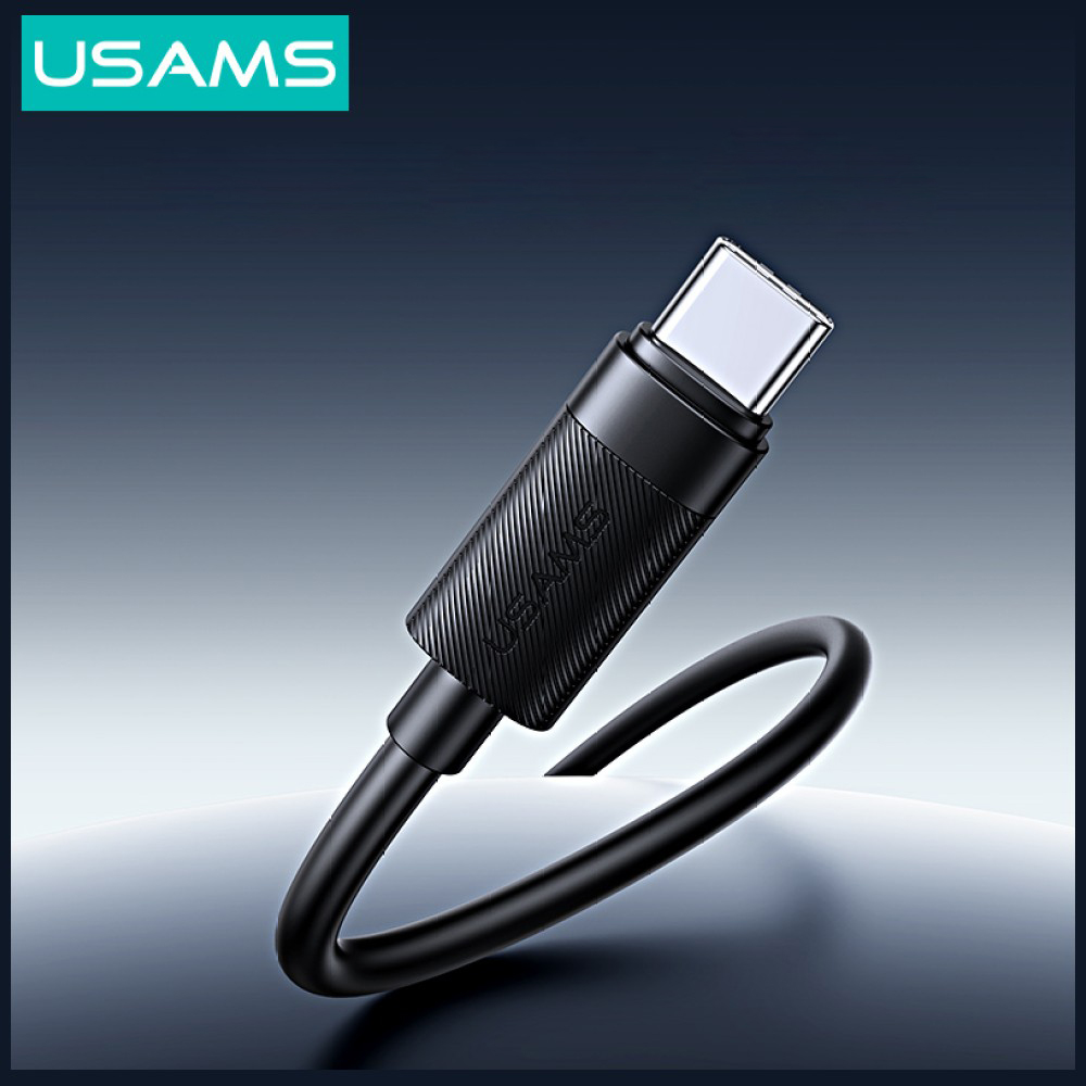 Kabelis USAMS U94 18W USB-C to USB-A 1m juodos spalvos aprašymas - Prekės nuotrauka