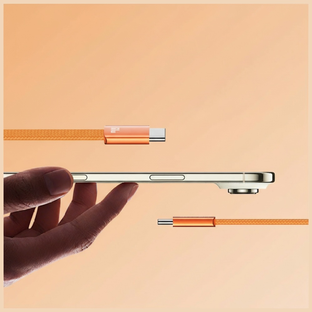 Kabelis USAMS U96 60W USB-C į USB-C 1.2m mėlynas aprašymas - Prekės nuotrauka