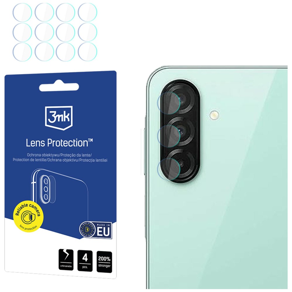 Kameros objektyvo apsauga 3MK Lens Protection, skirta Samsung Galaxy A27 5G aprašymas - Prekės nuotrauka