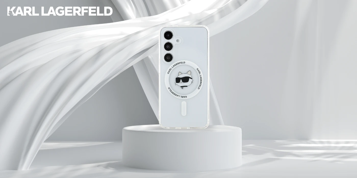 Dėklas Karl Lagerfeld Karlo Lagerfeldo mygtuko Choupette galvutės spausdintas logotipas MagSafe Samsung Galaxy S25 Plus baltas aprašymas - Prekės nuotrauka Dėklas Karl Lagerfeld Karlo Lagerfeldo mygtuko Choupette galvutės spausdintas logotipas MagSafe Samsung Galaxy S25 Plus baltas aprašymas - Prekės nuotrauka