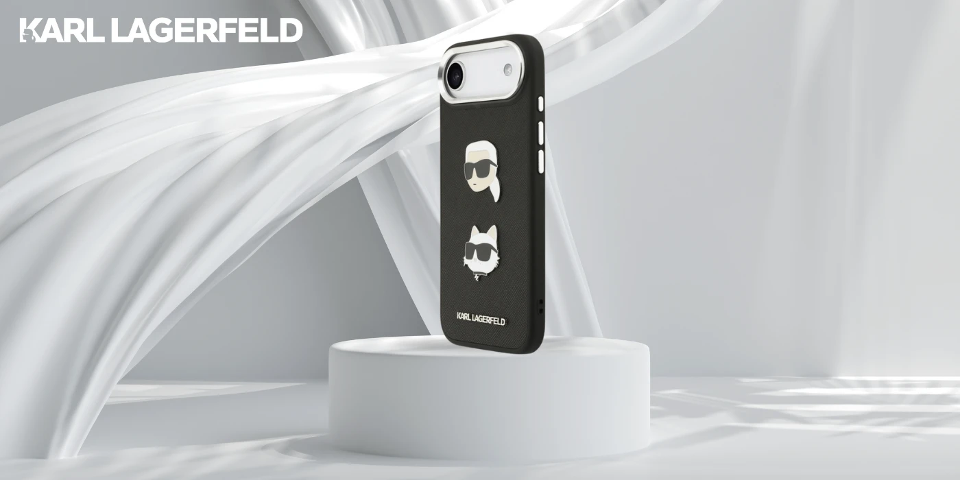 Karl Lagerfeld FW Grained Karl & Choupette Heads Pins & Logo dėklas skirtas Apple iPhone Air Juodas aprašymas - Prekės nuotrauka Karl Lagerfeld FW Grained Karl & Choupette Heads Pins & Logo dėklas skirtas Apple iPhone Air Juodas aprašymas - Prekės nuotrauka