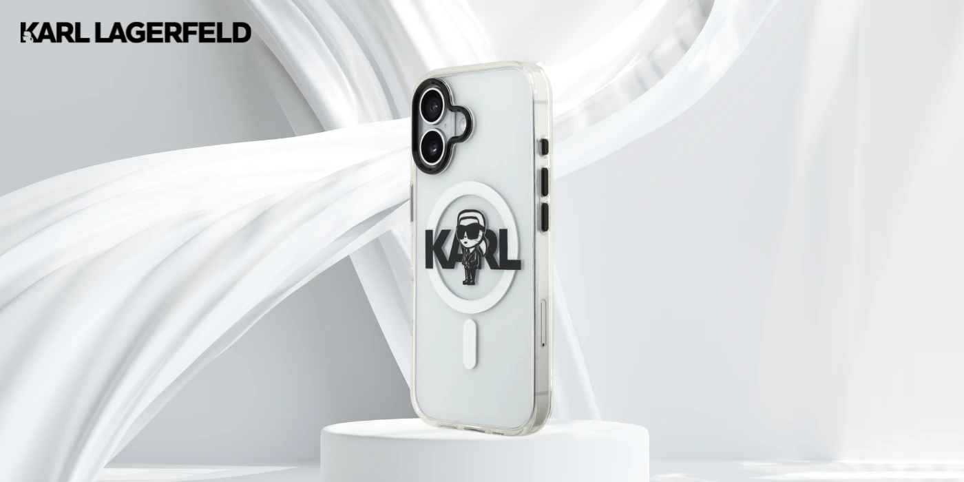 Karl Lagerfeld IML Karl Sketch Logo MagSafe dėklas Apple iPhone 17 Clear aprašymas - Prekės nuotrauka Karl Lagerfeld IML Karl Sketch Logo MagSafe dėklas Apple iPhone 17 Clear aprašymas - Prekės nuotrauka