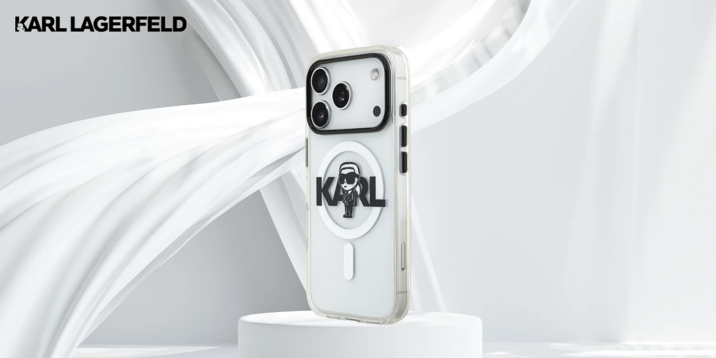 Karl Lagerfeld IML Karl Sketch Logo MagSafe dėklas Apple iPhone 17 Pro Clear aprašymas - Prekės nuotrauka Karl Lagerfeld IML Karl Sketch Logo MagSafe dėklas Apple iPhone 17 Pro Clear aprašymas - Prekės nuotrauka