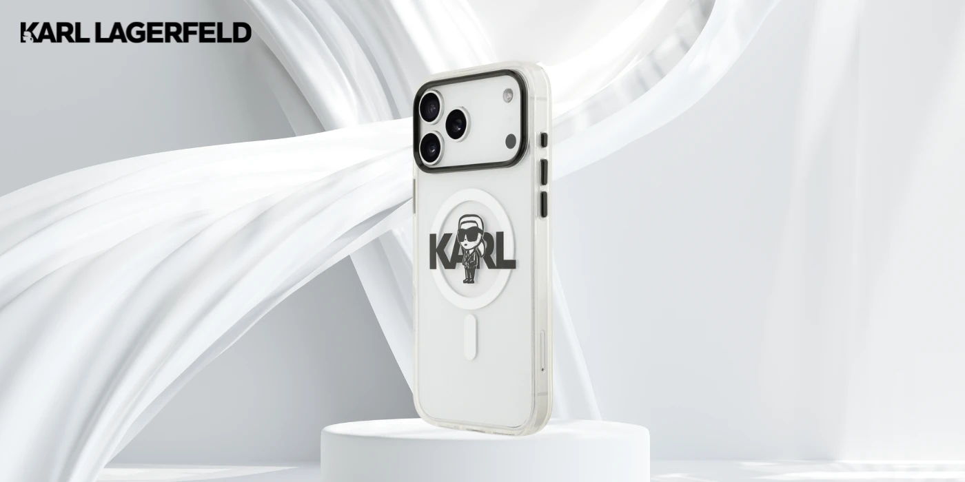 Karl Lagerfeld IML Karl Sketch Logo MagSafe dėklas Apple iPhone 17 Pro Max Clear aprašymas - Prekės nuotrauka Karl Lagerfeld IML Karl Sketch Logo MagSafe dėklas Apple iPhone 17 Pro Max Clear aprašymas - Prekės nuotrauka