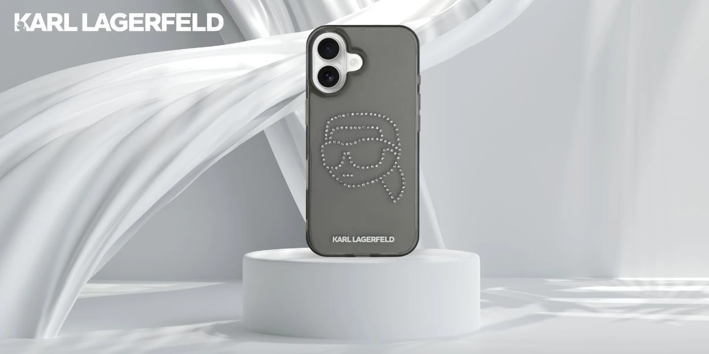 Karl Lagerfeld IML Rhinestones Karl Head Apple iPhone 16 dėklas telefonui juodos spalvos aprašymas - Prekės nuotrauka Karl Lagerfeld IML Rhinestones Karl Head Apple iPhone 16 dėklas telefonui juodos spalvos aprašymas - Prekės nuotrauka