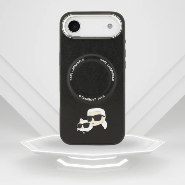 Karl Lagerfeld Karl & Choupette Pins MagSafe dėklas skirtas Apple iPhone Air Juodas aprašymas - Prekės nuotrauka Karl Lagerfeld Karl & Choupette Pins MagSafe dėklas skirtas Apple iPhone Air Juodas aprašymas - Prekės nuotrauka