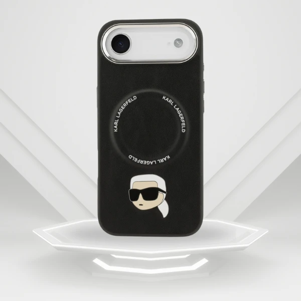 Dėklas Karl Lagerfeld Karl Pin MagSafe Case for iPhone Air - Juodas aprašymas - Prekės nuotrauka Dėklas Karl Lagerfeld Karl Pin MagSafe Case for iPhone Air - Juodas aprašymas - Prekės nuotrauka