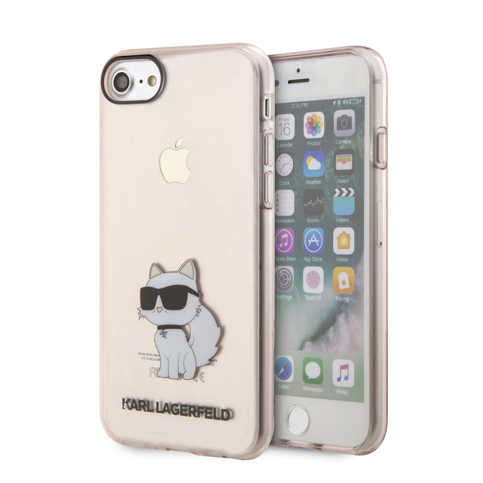 Karl Lagerfeld KLHCI8HNCHTCP Apple iPhone 7/8/SE 2020 / SE 2022 rožinės spalvos kietas dėklas Ikonik Choupette aprašymas - Prekės nuotrauka Karl Lagerfeld KLHCI8HNCHTCP Apple iPhone 7/8/SE 2020 / SE 2022 rožinės spalvos kietas dėklas Ikonik Choupette aprašymas - Prekės nuotrauka