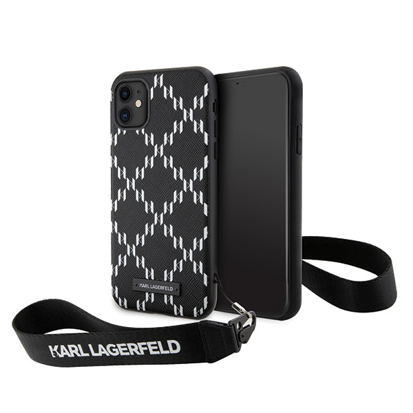 Karl Lagerfeld KLHCN61SAKLMBSK Apple iPhone 11/ Xr 6.1″ juodos spalvos kietas dėklas Monogram Losange Saffiano aprašymas - Prekės nuotrauka Karl Lagerfeld KLHCN61SAKLMBSK Apple iPhone 11/ Xr 6.1″ juodos spalvos kietas dėklas Monogram Losange Saffiano aprašymas - Prekės nuotrauka
