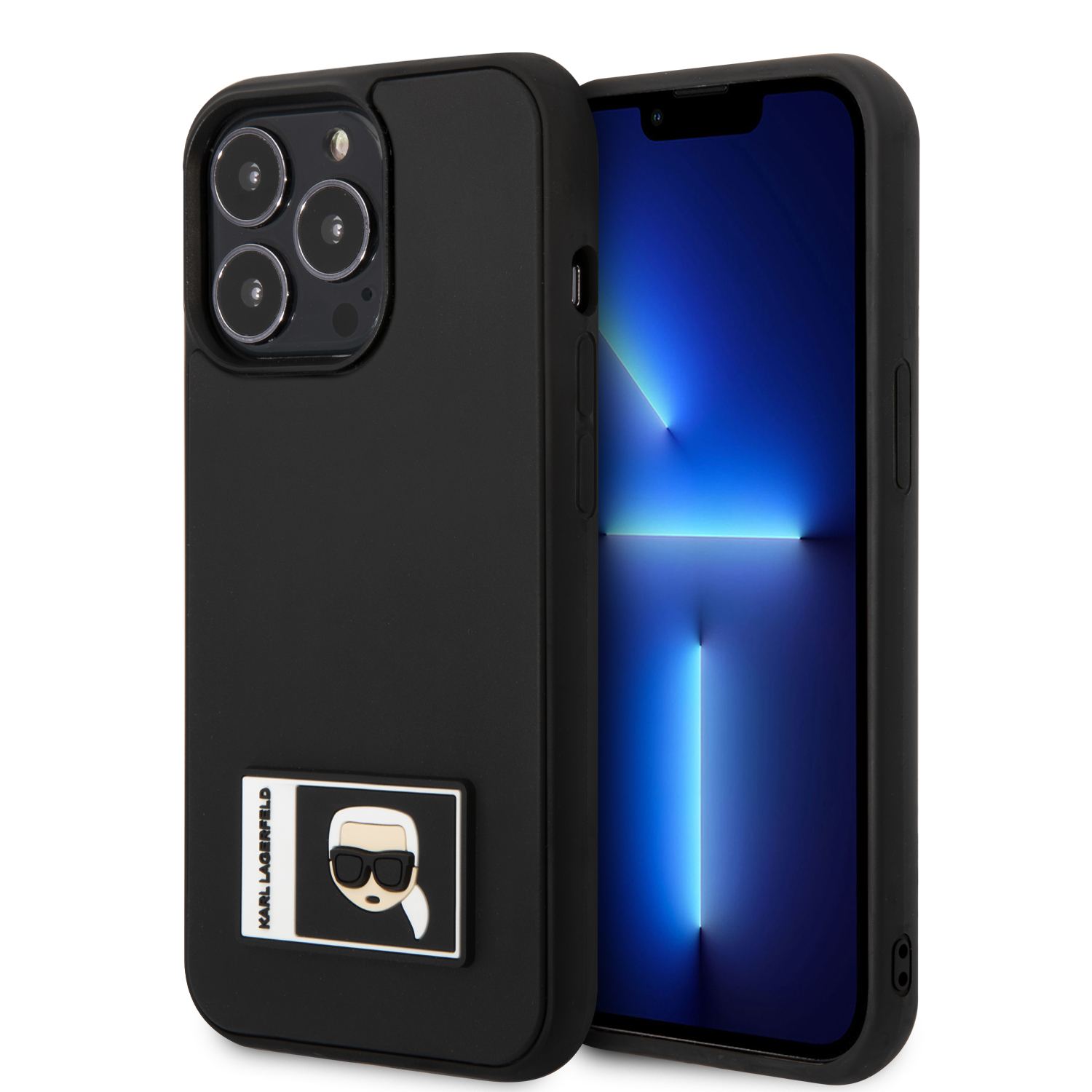 Karl Lagerfeld KLHCP13L3DKPK Apple iPhone 13 Pro / 13 6,1″ juodos spalvos kietas dėklas Ikonik Patch aprašymas - Prekės nuotrauka Karl Lagerfeld KLHCP13L3DKPK Apple iPhone 13 Pro / 13 6,1″ juodos spalvos kietas dėklas Ikonik Patch aprašymas - Prekės nuotrauka