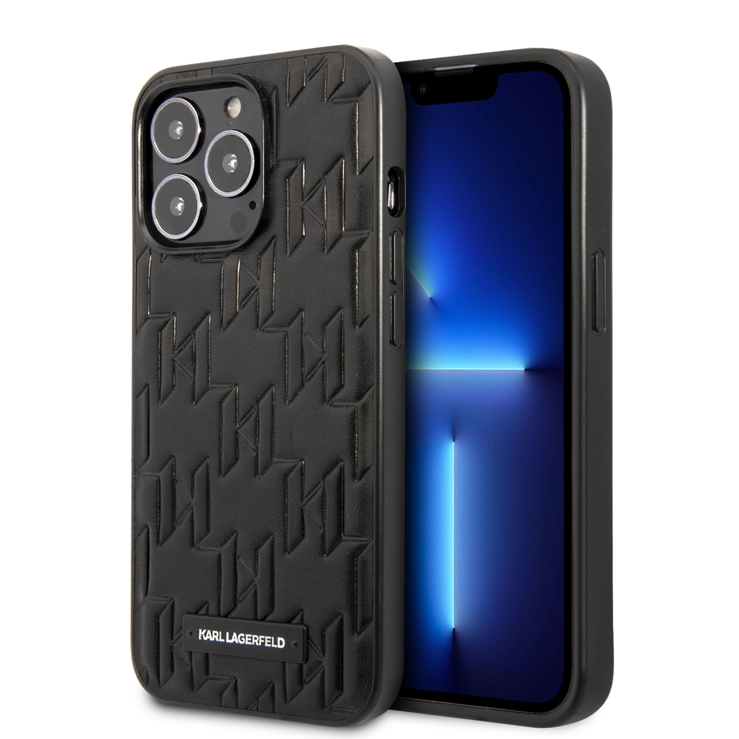 Karl Lagerfeld KLHCP13LMNMP1K Apple iPhone 13 Pro / 13 6,1″ kietas dėklas juodos spalvos Monogram Plaque aprašymas - Prekės nuotrauka Karl Lagerfeld KLHCP13LMNMP1K Apple iPhone 13 Pro / 13 6,1″ kietas dėklas juodos spalvos Monogram Plaque aprašymas - Prekės nuotrauka