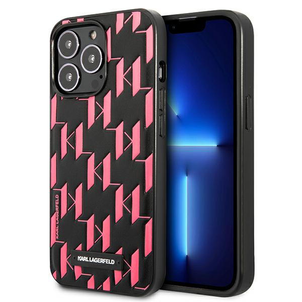 Karl Lagerfeld KLHCP13LMNMP1P Apple iPhone 13 Pro / 13 6,1″ kietas dėklas rožinės spalvos Monogram Plaque aprašymas - Prekės nuotrauka Karl Lagerfeld KLHCP13LMNMP1P Apple iPhone 13 Pro / 13 6,1″ kietas dėklas rožinės spalvos Monogram Plaque aprašymas - Prekės nuotrauka