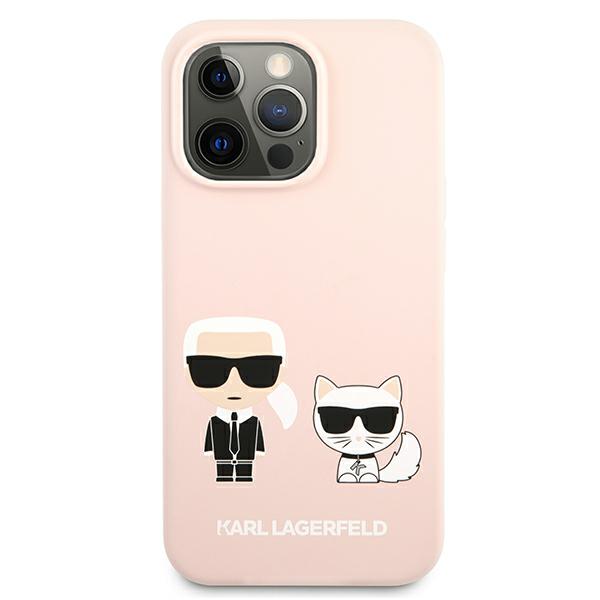 Karl Lagerfeld KLHCP13LSSKCI Apple iPhone 13 Pro / 13 6,1″ kietas dėklas light rožinės spalvos Silicone Karl aprašymas - Prekės nuotrauka Karl Lagerfeld KLHCP13LSSKCI Apple iPhone 13 Pro / 13 6,1″ kietas dėklas light rožinės spalvos Silicone Karl aprašymas - Prekės nuotrauka