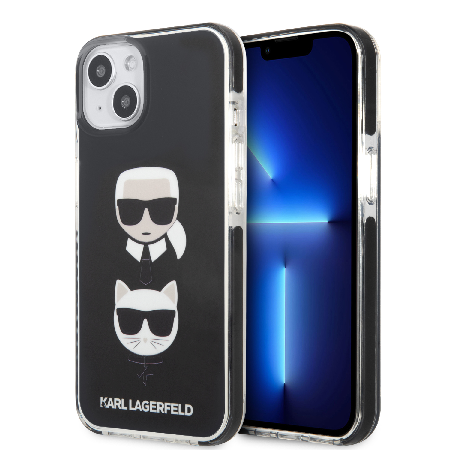 Karl Lagerfeld KLHCP13STPE2TK Apple iPhone 13 mini 5,4″ kietas dėklas juodos spalvos Karl&Choupette Head aprašymas - Prekės nuotrauka Karl Lagerfeld KLHCP13STPE2TK Apple iPhone 13 mini 5,4″ kietas dėklas juodos spalvos Karl&Choupette Head aprašymas - Prekės nuotrauka