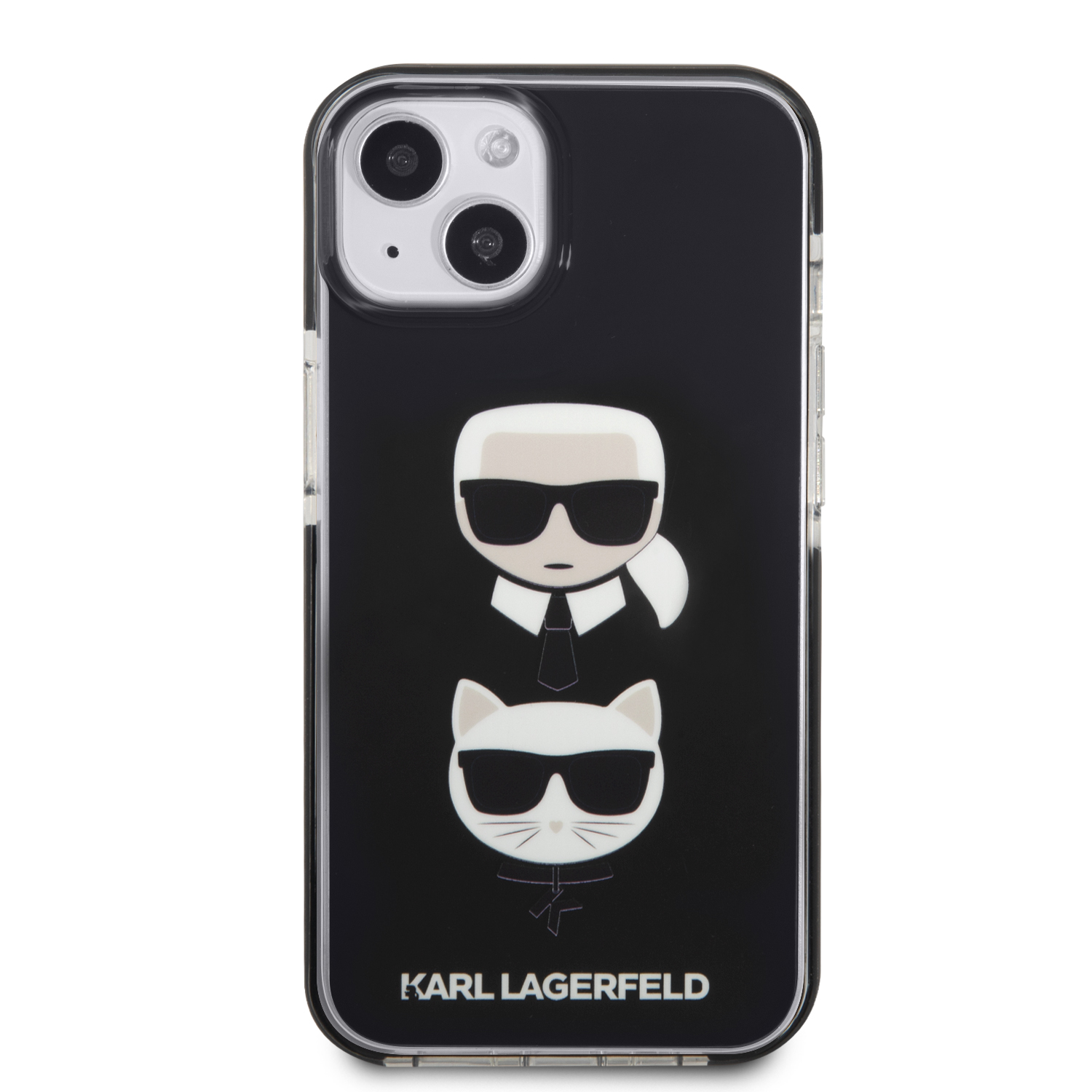 Karl Lagerfeld KLHCP13STPE2TK Apple iPhone 13 mini 5,4″ kietas dėklas juodos spalvos Karl&Choupette Head aprašymas - Prekės nuotrauka Karl Lagerfeld KLHCP13STPE2TK Apple iPhone 13 mini 5,4″ kietas dėklas juodos spalvos Karl&Choupette Head aprašymas - Prekės nuotrauka