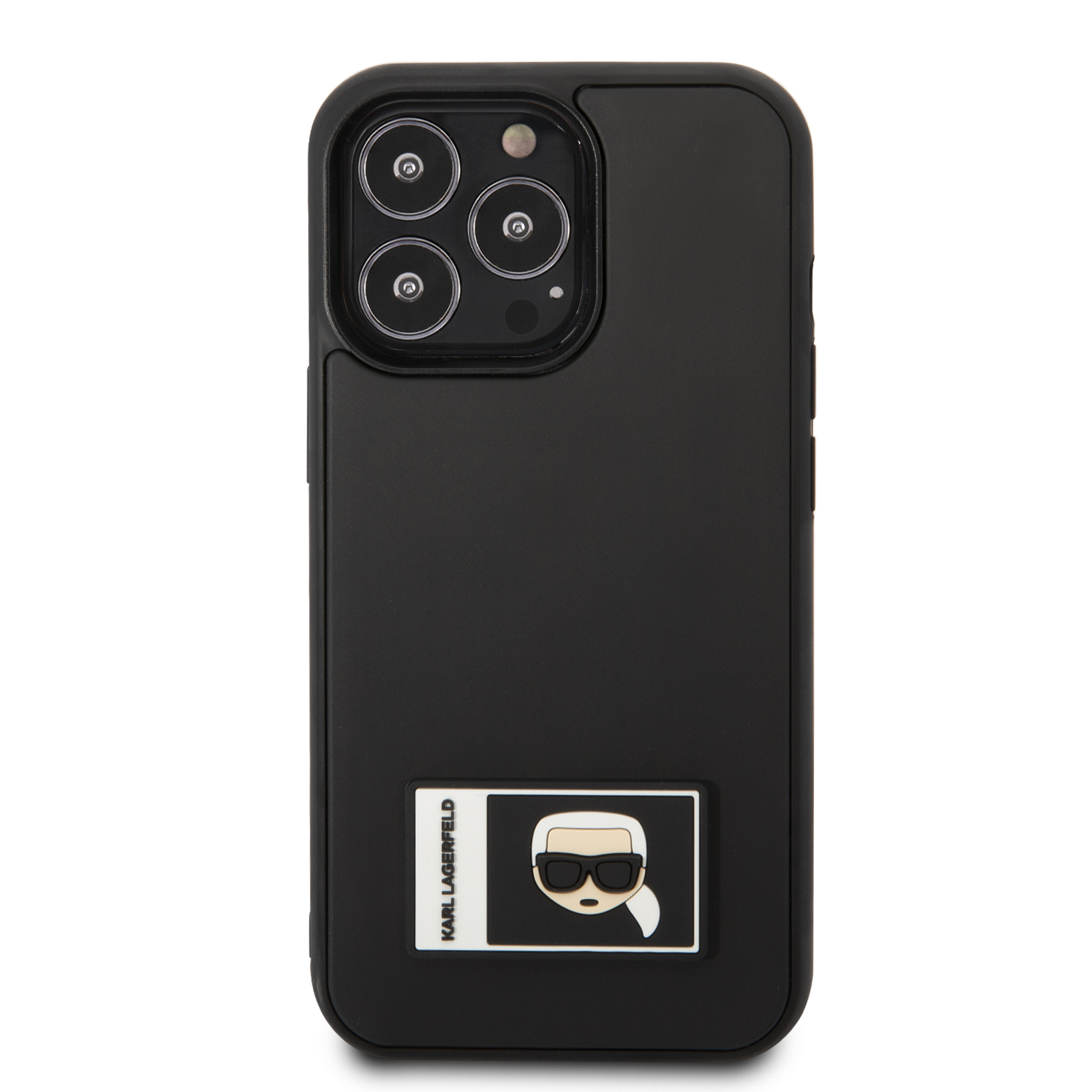 Karl Lagerfeld KLHCP13X3DKPK Apple iPhone 13 Pro Max 6,7″juodos spalvos kietas dėklas Ikonik Patch aprašymas - Prekės nuotrauka Karl Lagerfeld KLHCP13X3DKPK Apple iPhone 13 Pro Max 6,7″juodos spalvos kietas dėklas Ikonik Patch aprašymas - Prekės nuotrauka