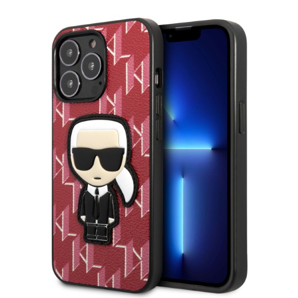 Karl Lagerfeld KLHCP13XPMNIKPI Apple iPhone 13 Pro Max 6,7″ kietas dėklas red Monogram Ikonik Patch aprašymas - Prekės nuotrauka Karl Lagerfeld KLHCP13XPMNIKPI Apple iPhone 13 Pro Max 6,7″ kietas dėklas red Monogram Ikonik Patch aprašymas - Prekės nuotrauka