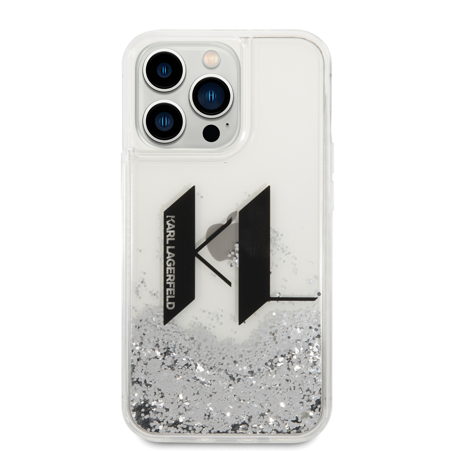 Karl Lagerfeld KLHCP14LLBKLCS Apple iPhone 14 Pro 6,1″ sidabrinis kietas dėklas Liquid Glitter Big KL aprašymas - Prekės nuotrauka Karl Lagerfeld KLHCP14LLBKLCS Apple iPhone 14 Pro 6,1″ sidabrinis kietas dėklas Liquid Glitter Big KL aprašymas - Prekės nuotrauka