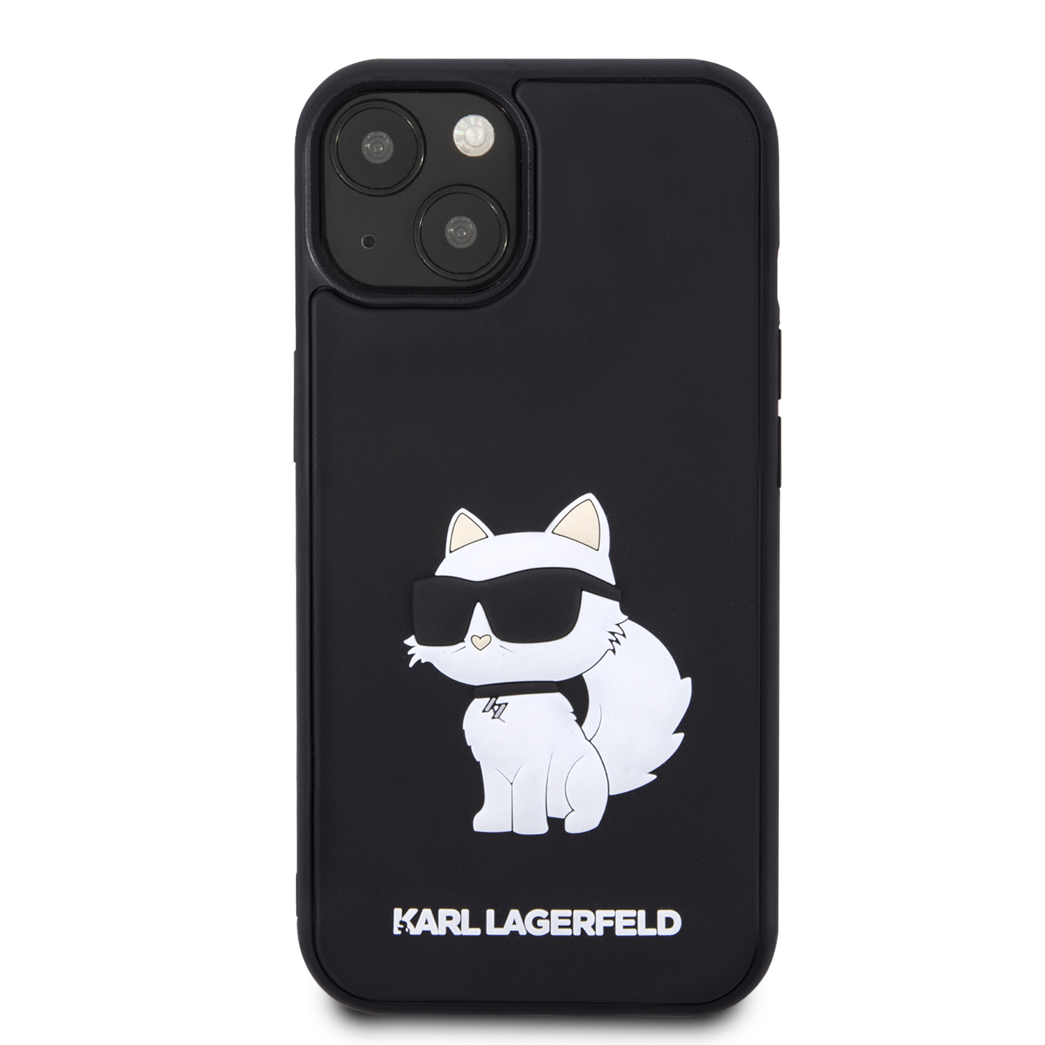 Karl Lagerfeld KLHCP14M3DRKHNK Apple iPhone 14 Plus / 15 Plus 6.7″ juodos spalvos kietas dėklas Rubber Choupette 3 aprašymas - Prekės nuotrauka Karl Lagerfeld KLHCP14M3DRKHNK Apple iPhone 14 Plus / 15 Plus 6.7″ juodos spalvos kietas dėklas Rubber Choupette 3 aprašymas - Prekės nuotrauka