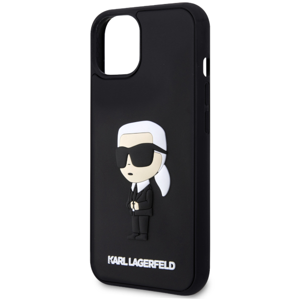 Karl Lagerfeld KLHCP14M3DRKINK Apple iPhone 14 Plus / 15 Plus 6.7″ juodos spalvos kietas dėklas Rubber Ikonik 3D aprašymas - Prekės nuotrauka Karl Lagerfeld KLHCP14M3DRKINK Apple iPhone 14 Plus / 15 Plus 6.7″ juodos spalvos kietas dėklas Rubber Ikonik 3D aprašymas - Prekės nuotrauka