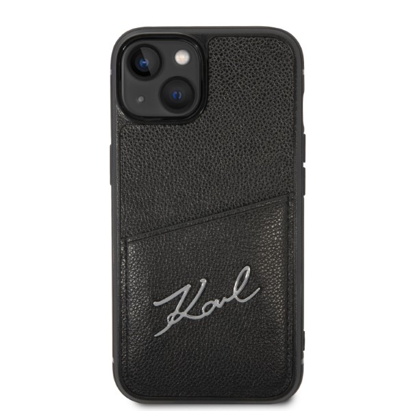 Karl Lagerfeld KLHCP14MCSSK Apple iPhone 14 Plus / 15 Plus 6,7″ kietas dėklas juodos spalvos Signature Logo Cardsl aprašymas - Prekės nuotrauka Karl Lagerfeld KLHCP14MCSSK Apple iPhone 14 Plus / 15 Plus 6,7″ kietas dėklas juodos spalvos Signature Logo Cardsl aprašymas - Prekės nuotrauka