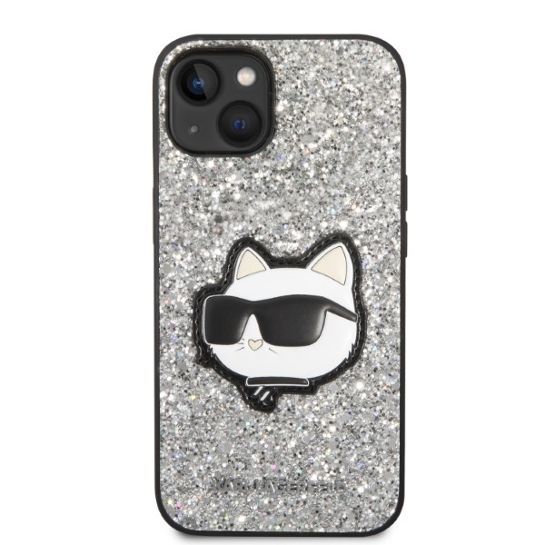 Karl Lagerfeld KLHCP14MG2CPS Apple iPhone 14 Plus / 15 Plus 6,7″ sidabrinis kietas dėklas Glitter Choupette aprašymas - Prekės nuotrauka Karl Lagerfeld KLHCP14MG2CPS Apple iPhone 14 Plus / 15 Plus 6,7″ sidabrinis kietas dėklas Glitter Choupette aprašymas - Prekės nuotrauka