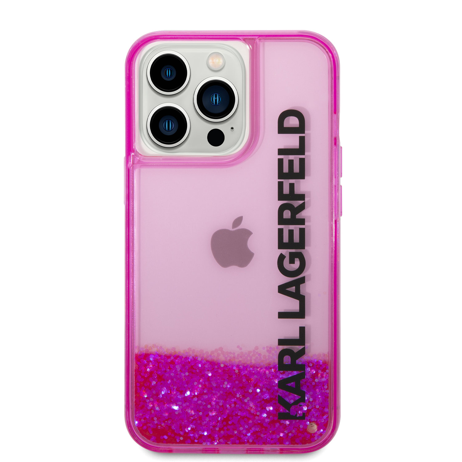 Karl Lagerfeld KLHCP14XLCKVF Apple iPhone 14 Pro Max 6,7″ rožinės spalvos kietas dėklas Liquid Glitter Elong aprašymas - Prekės nuotrauka Karl Lagerfeld KLHCP14XLCKVF Apple iPhone 14 Pro Max 6,7″ rožinės spalvos kietas dėklas Liquid Glitter Elong aprašymas - Prekės nuotrauka