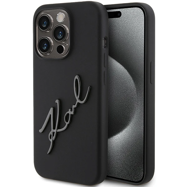 Karl Lagerfeld KLHCP15LSKSBMCK Apple iPhone 15 Pro 6.1 Karl Lagerfeld KLHCP15LSKSBMCK Apple iPhone 15 Pro 6.1