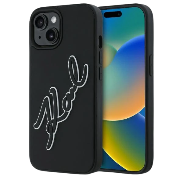 Karl Lagerfeld KLHCP15S3DRKSDLK Apple iPhone 15 6.1