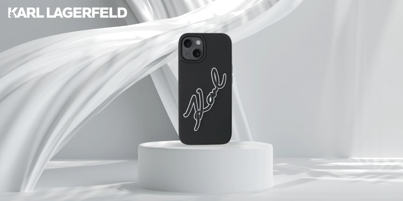 Karl Lagerfeld KLHCP15S3DRKSDLK Apple iPhone 15 6.1