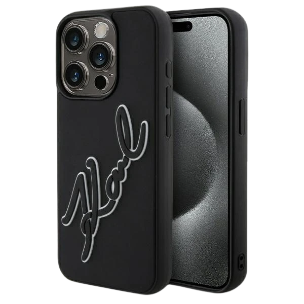 Karl Lagerfeld KLHCP15X3DRKSDLK Apple iPhone 15 Pro Max 6.7 Karl Lagerfeld KLHCP15X3DRKSDLK Apple iPhone 15 Pro Max 6.7
