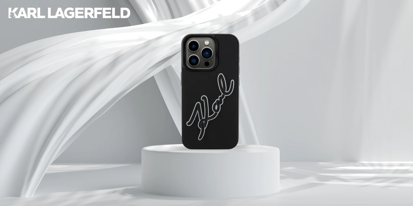 Karl Lagerfeld KLHCP15X3DRKSDLK Apple iPhone 15 Pro Max 6.7 Karl Lagerfeld KLHCP15X3DRKSDLK Apple iPhone 15 Pro Max 6.7