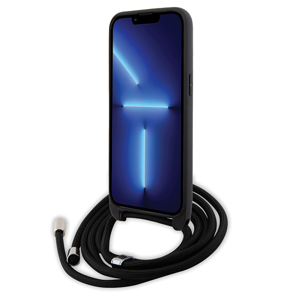 Karl Lagerfeld KLHCP15XSAKCPSK Apple iPhone 15 Pro Max 6.7″ kietas dėklas juodos spalvos Crossbody Saffiano Metal aprašymas - Prekės nuotrauka Karl Lagerfeld KLHCP15XSAKCPSK Apple iPhone 15 Pro Max 6.7″ kietas dėklas juodos spalvos Crossbody Saffiano Metal aprašymas - Prekės nuotrauka