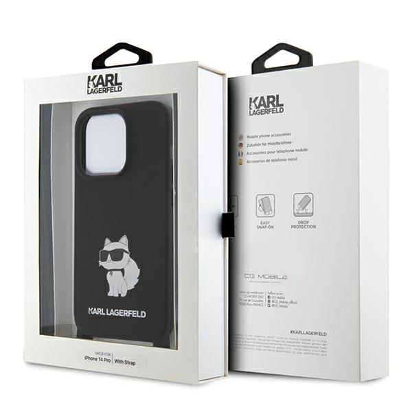 Karl Lagerfeld KLHCP15XSCBSCNK Apple iPhone 15 Pro Max 6.7″ kietas dėklas juodos spalvos Crossbody Silicone Choupe aprašymas - Prekės nuotrauka Karl Lagerfeld KLHCP15XSCBSCNK Apple iPhone 15 Pro Max 6.7″ kietas dėklas juodos spalvos Crossbody Silicone Choupe aprašymas - Prekės nuotrauka