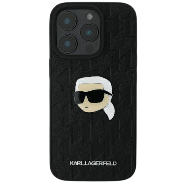 Karl Lagerfeld KLHCP16SPGKLKIPK Apple iPhone 16 6.1″ juodos spalvos kietas dėklas Monogram Karl Head Pin aprašymas - Prekės nuotrauka Karl Lagerfeld KLHCP16SPGKLKIPK Apple iPhone 16 6.1″ juodos spalvos kietas dėklas Monogram Karl Head Pin aprašymas - Prekės nuotrauka