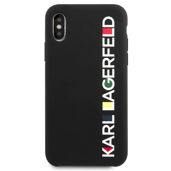 Karl Lagerfeld KLHCPXBHWHBK Apple iPhone X/XS hardcase dėklas telefonui juodos spalvos Glossy Bauhaus aprašymas - Prekės nuotrauka