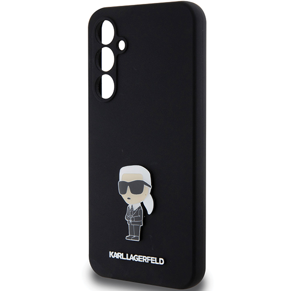 Dėklas Karl Lagerfeld KLHCS23FEMHKNPK S23 FE S711 Juodas/Juodas SILICONE IKONIK METAL PIN aprašymas - Prekės nuotrauka Dėklas Karl Lagerfeld KLHCS23FEMHKNPK S23 FE S711 Juodas/Juodas SILICONE IKONIK METAL PIN aprašymas - Prekės nuotrauka