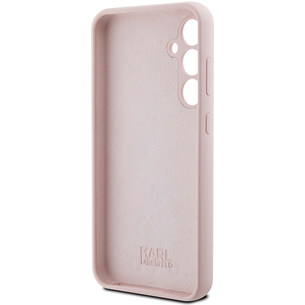 Dėklas Karl Lagerfeld KLHCS23FESMHCNPP S23 FES711 rožinės spalvos Silicone Choupette Metal Pin aprašymas - Prekės nuotrauka Dėklas Karl Lagerfeld KLHCS23FESMHCNPP S23 FES711 rožinės spalvos Silicone Choupette Metal Pin aprašymas - Prekės nuotrauka
