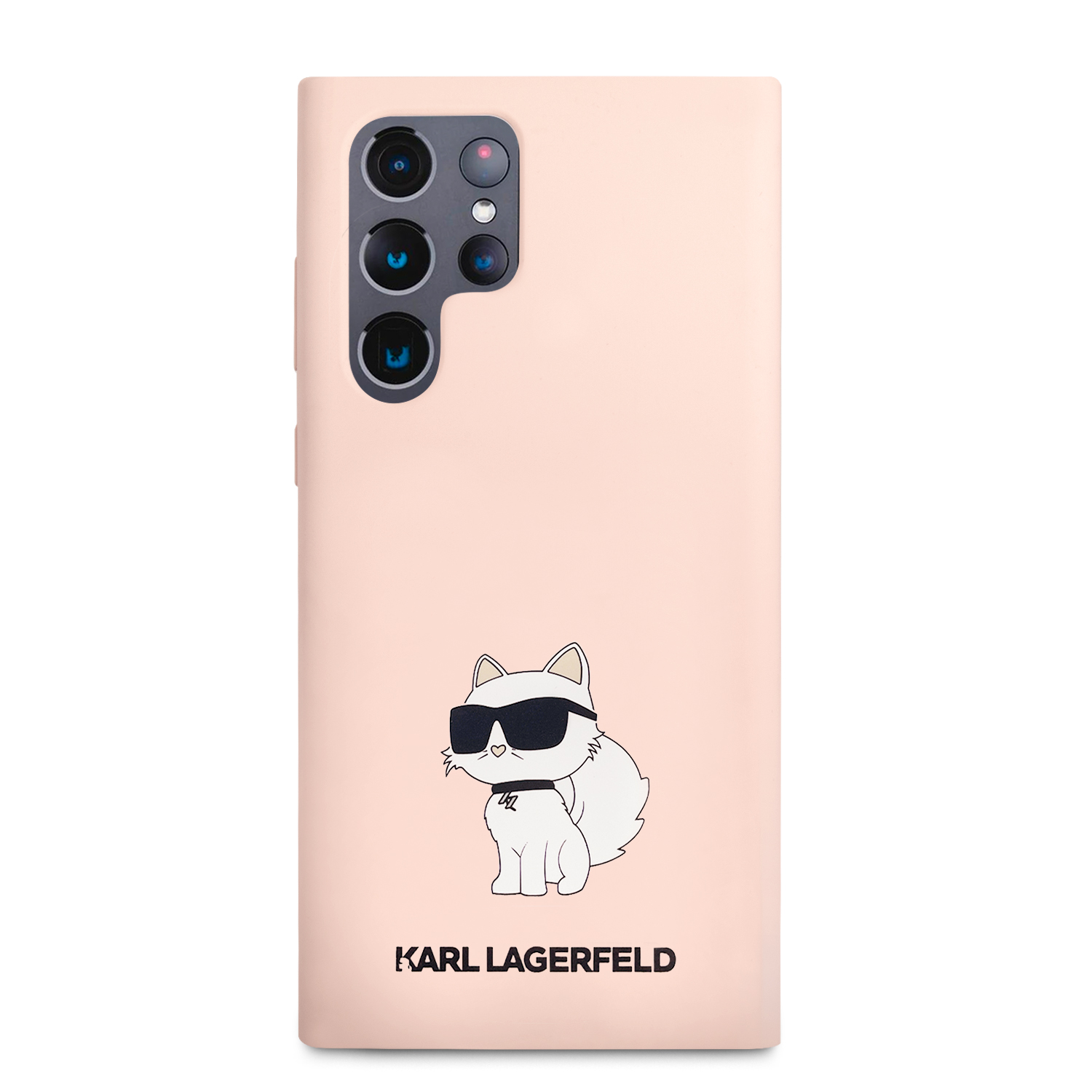Karl Lagerfeld KLHCS23LSNCHBCP S23 Ultra S918 kietas dėklas rožinės spalvos Silicone Choupette aprašymas - Prekės nuotrauka Karl Lagerfeld KLHCS23LSNCHBCP S23 Ultra S918 kietas dėklas rožinės spalvos Silicone Choupette aprašymas - Prekės nuotrauka