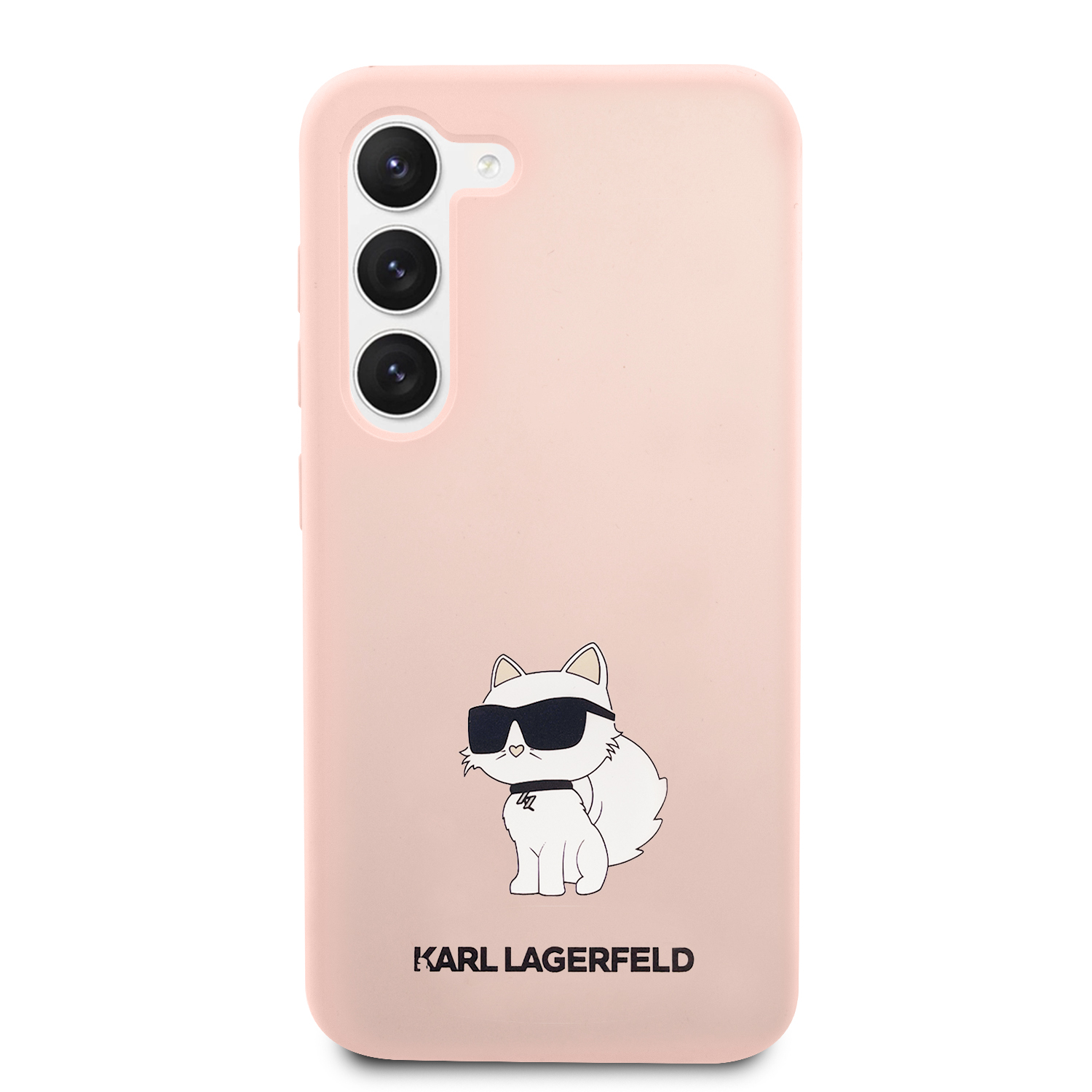 Karl Lagerfeld KLHCS23MSNCHBCP S23+ S916 kietas dėklas rožinės spalvos Silicone Choupette aprašymas - Prekės nuotrauka Karl Lagerfeld KLHCS23MSNCHBCP S23+ S916 kietas dėklas rožinės spalvos Silicone Choupette aprašymas - Prekės nuotrauka