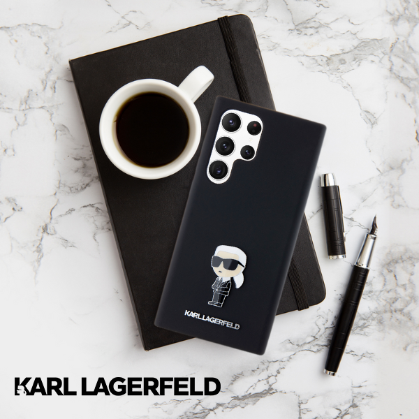Dėklas Karl Lagerfeld KLHCS24SSMHKNPK S24 S921 juodos spalvos Silicone Ikonik Metal Pin aprašymas - Prekės nuotrauka Dėklas Karl Lagerfeld KLHCS24SSMHKNPK S24 S921 juodos spalvos Silicone Ikonik Metal Pin aprašymas - Prekės nuotrauka