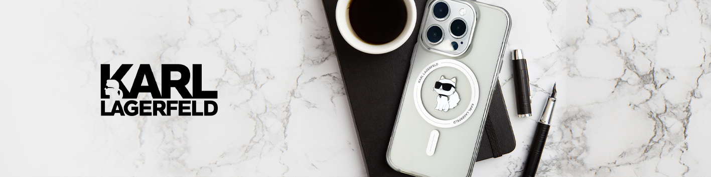 Karl Lagerfeld KLHMN61HFCCNOT iPhone 11/ Xr skaidrus kietas dėklas IML Choupette MagSafe aprašymas - Prekės nuotrauka