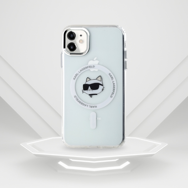 Karl Lagerfeld KLHMN61HLSCHH Apple iPhone 11 / Xr 6.1″ baltos spalvos kietas dėklas IML Metal Choupette Head Mag aprašymas - Prekės nuotrauka Karl Lagerfeld KLHMN61HLSCHH Apple iPhone 11 / Xr 6.1″ baltos spalvos kietas dėklas IML Metal Choupette Head Mag aprašymas - Prekės nuotrauka