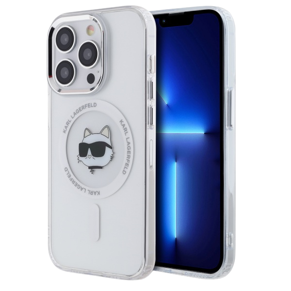Karl Lagerfeld KLHMP14LHLSCHH Apple iPhone 14 Pro 6.1″ baltos spalvos kietas dėklas IML Metal Choupette Head MagS aprašymas - Prekės nuotrauka Karl Lagerfeld KLHMP14LHLSCHH Apple iPhone 14 Pro 6.1″ baltos spalvos kietas dėklas IML Metal Choupette Head MagS aprašymas - Prekės nuotrauka