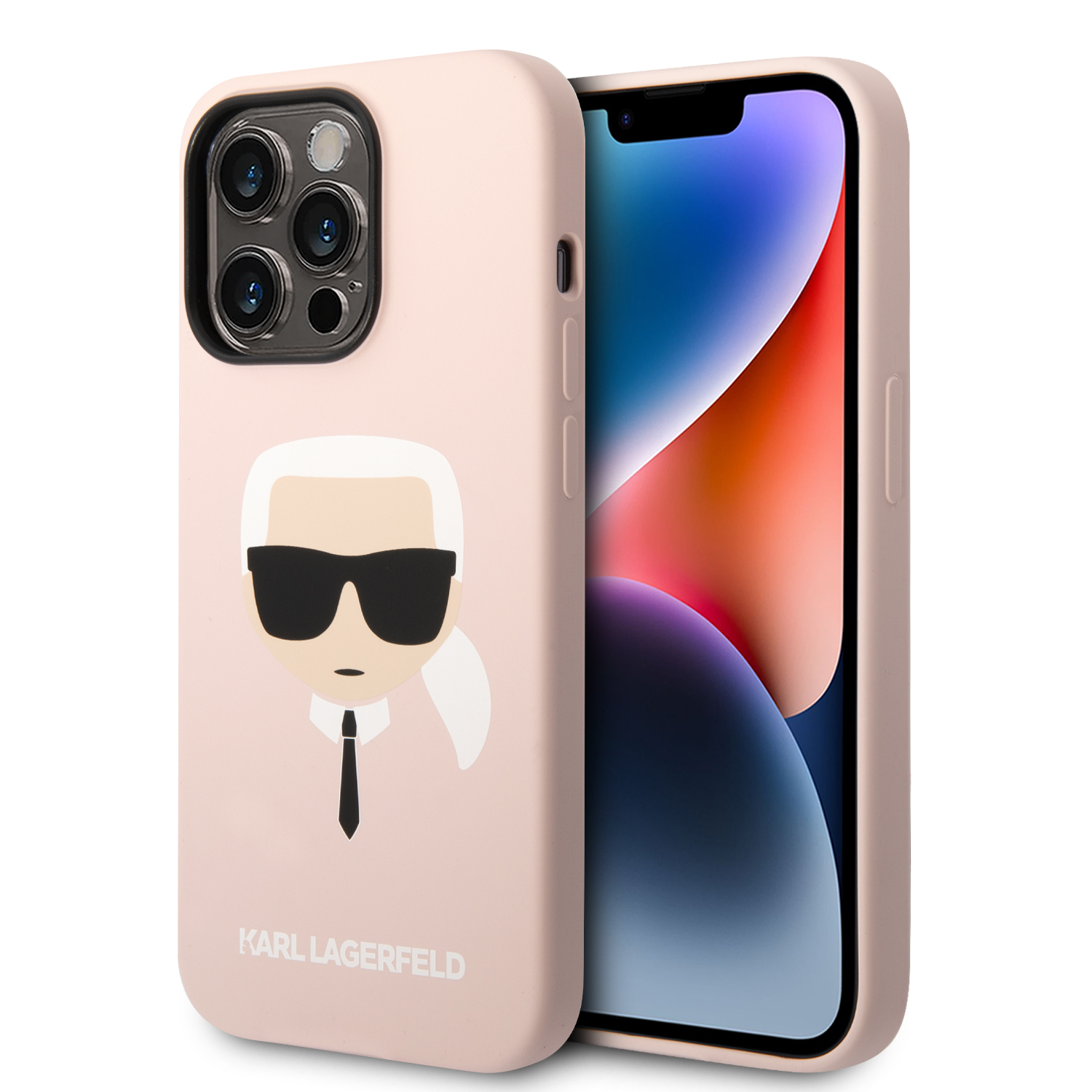 Dėklas Karl Lagerfeld Hardcase Silicone Karl`s Head Magsafe KLHMP14LSLKHLP Galinis dangtelis, Apple, iPhone 14 Pro, Silikoninis, Rožinė, 6.1 Dėklas Karl Lagerfeld Hardcase Silicone Karl`s Head Magsafe KLHMP14LSLKHLP Galinis dangtelis, Apple, iPhone 14 Pro, Silikoninis, Rožinė, 6.1
