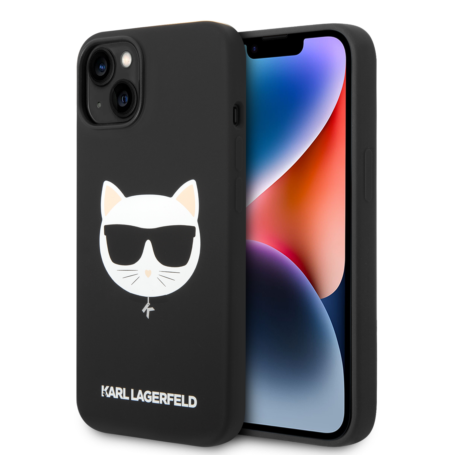 Karl Lagerfeld KLHMP14MSLCHBK Apple iPhone 14 Plus / 15 Plus 6,7″ kietas dėklas juodos spalvos Silicone Choupette aprašymas - Prekės nuotrauka Karl Lagerfeld KLHMP14MSLCHBK Apple iPhone 14 Plus / 15 Plus 6,7″ kietas dėklas juodos spalvos Silicone Choupette aprašymas - Prekės nuotrauka