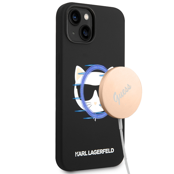 Karl Lagerfeld KLHMP14MSLCHBK Apple iPhone 14 Plus / 15 Plus 6,7″ kietas dėklas juodos spalvos Silicone Choupette aprašymas - Prekės nuotrauka Karl Lagerfeld KLHMP14MSLCHBK Apple iPhone 14 Plus / 15 Plus 6,7″ kietas dėklas juodos spalvos Silicone Choupette aprašymas - Prekės nuotrauka